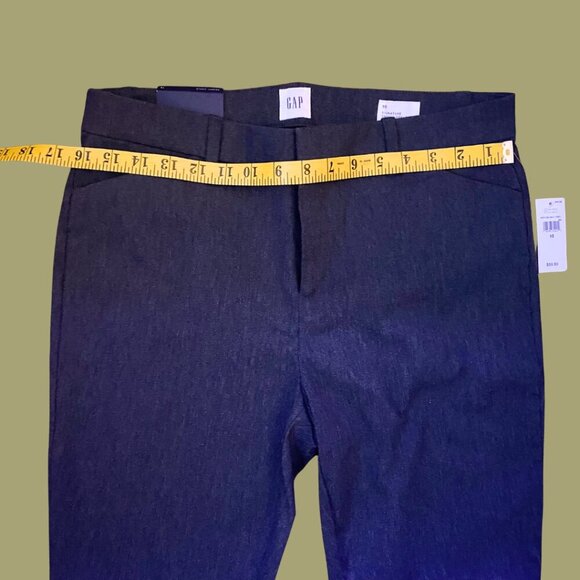GAP Signature Skinny Ankle Dress Pants – Size 10 | Stretch Mid-Rise Charcoal - Picture 6 of 12